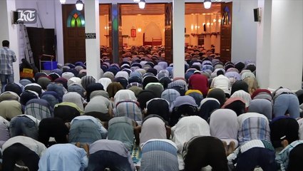 A mass community Iftar by Indian Muslim Association in Dubai