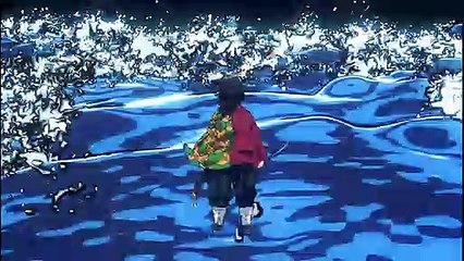 Tomoika VS Rui - Lower Moon Five | Eleventh Form Water Breathing | Demon Slayer