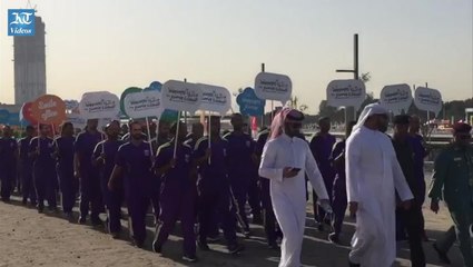 Happy residents gather for Dubai's Journey of Happiness parade