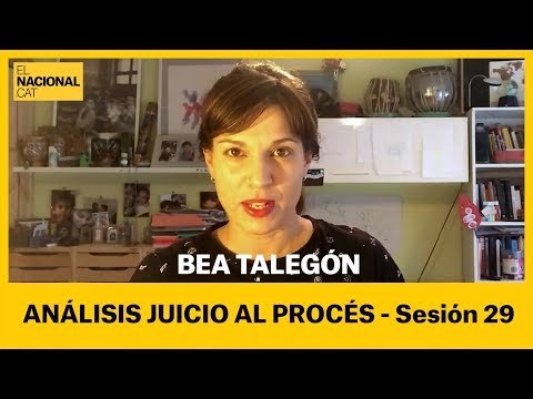 Bea Talegón | Juicio al procés (sesión 29)