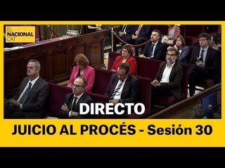 EN DIRECTO | Juicio al procés: sesión 30