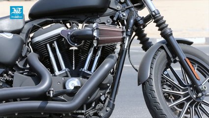 Harley Davidson rider talks about customisation on his bike