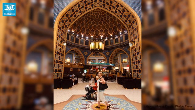Stunning architecture inside Dubai's Ibn Battuta Mall
