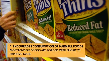 5 reasons low-fat diet is bad for you