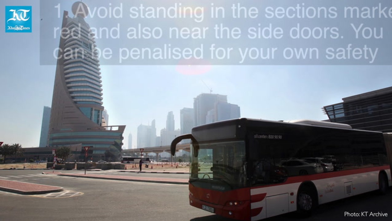 10 things to avoid when in Dubai buses