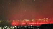 New Year 2017 fireworks at Al Majaz Waterfront in Sharjah