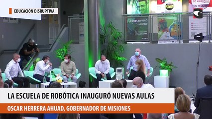 La Escuela de Robótica inauguró nuevas aulas