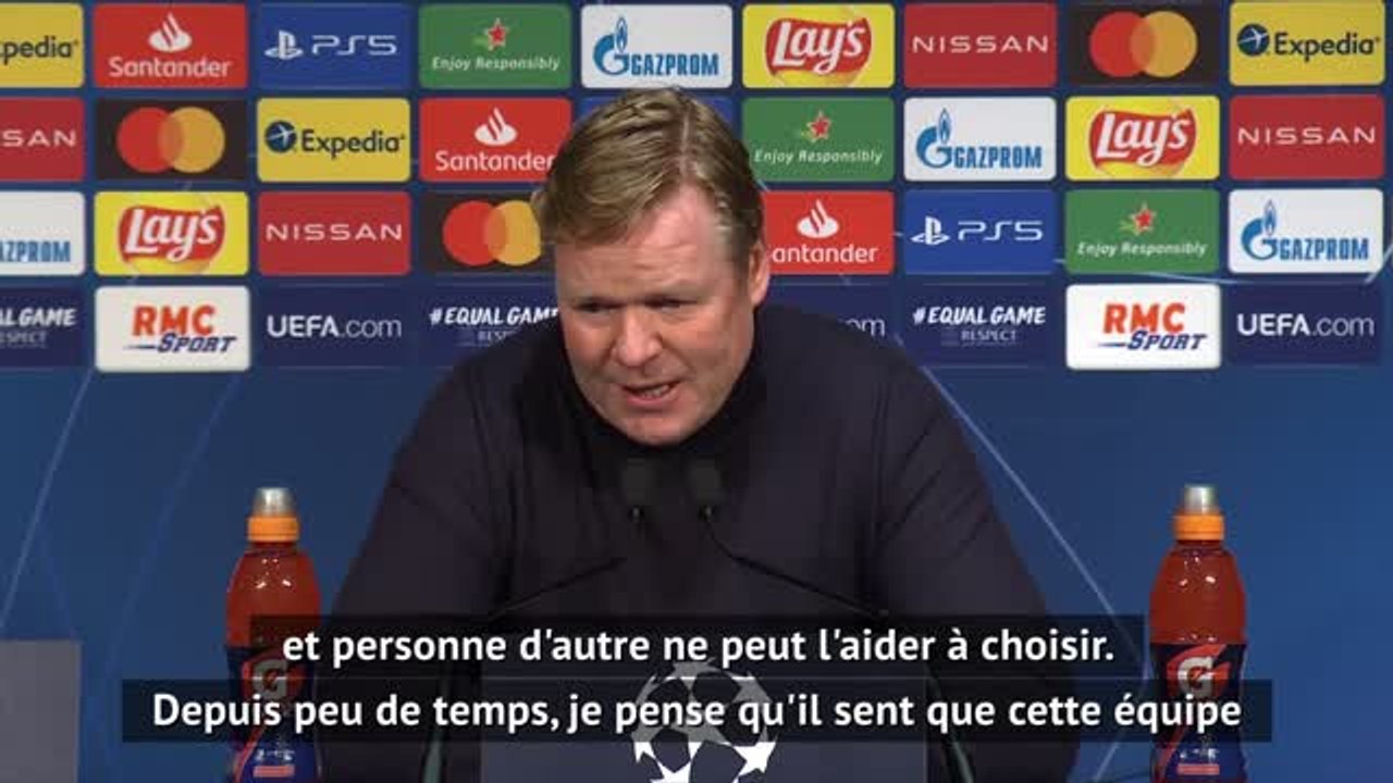 8es - Koeman et l'avenir de Messi : "C'est sa propre décision"