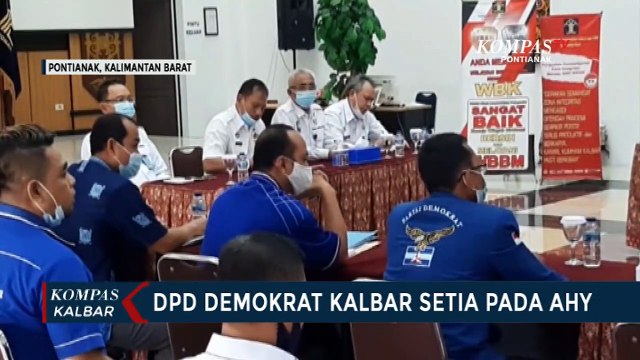 DPD Demokrat Kalbar Nyatakan Setia pada Ketum Sah AHY
