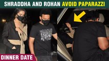 Shraddha Kapoor And Rohan Shrestha's Dinner Date | AVOIDS Posing For Photographers