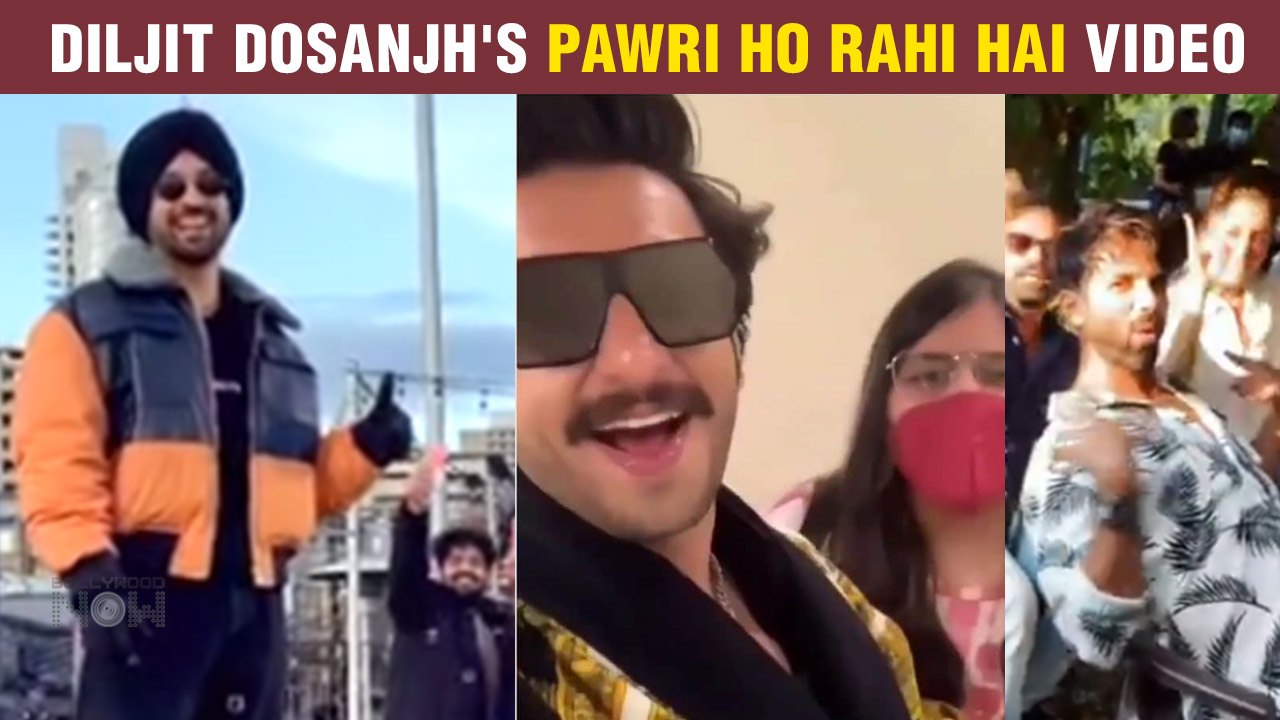 Diljit Dosanjh Joins FUNNY Pawri Ho Rahi Hai Viral Video Trend With Ranveer, Shahid Kapoor