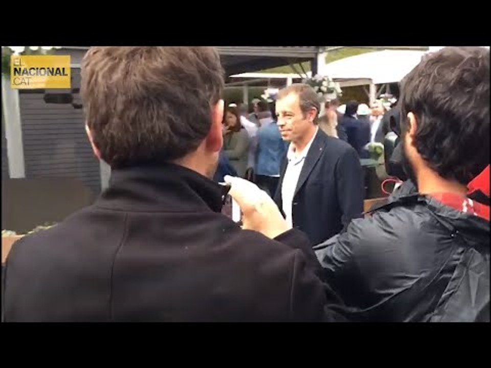 Sandro Rosell aparece en el Barcelona Open Banc...