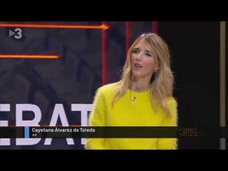 Cayetana, al director de TV3: "Un ejemplo de anomalía es usted"
