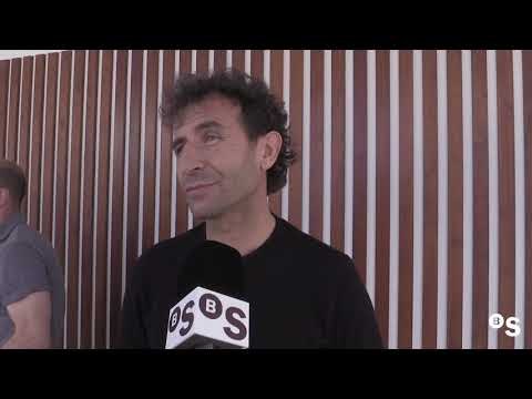 Luis Milla visita l'Open Banc Sabadell