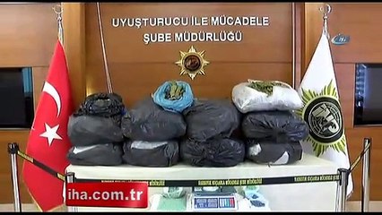 2 milyon dolarlık uyuşturucu operasyonu kamerada