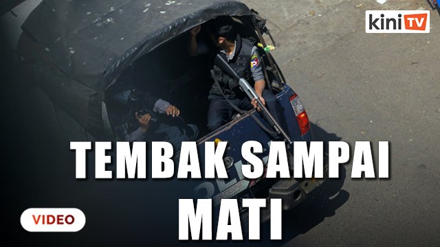 'Tembak sampai mati' Polis Myanmar larikan diri buat pendedahan