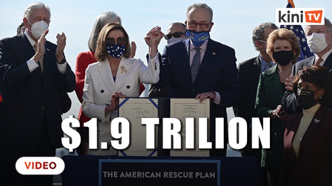 $1.9 trilion - Kongres AS lulus pakej rangsangan Covid-19 terbesar