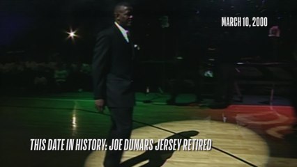 This Date in History: Joe Dumars' Jersey Retirement