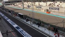 F1 practice at Yas Marina Abu Dhabi