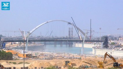 Dubai canal water flow