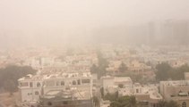 Sandstorm blankets Abu Dhabi Thursday morning