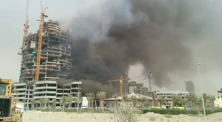 Fire breaks out in Dubai's JVC building
