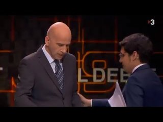 El moment en què Aleix Sarri abandona el debat de TV3
