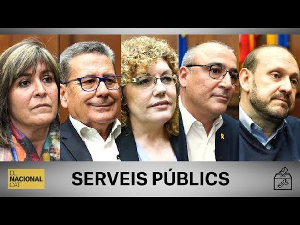L'HOSPITALET DE LLOBREGAT | SERVEIS PÚBLICS | DEBAT MUNICIPALS 2019