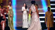 Karisma Kapoor walks the ramp at TOIFA Technical awards in Dubai