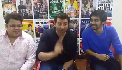 Sunny Deol at Khaleej Times