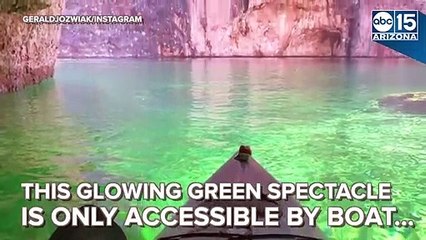 Descargar video: VIRTUAL TOUR There is an Emerald Cove in Arizona - ABC15 Digital