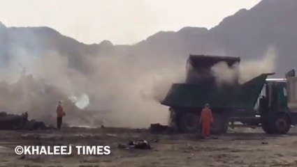 Fujairah's Friday Market reduced to ashes after massive fire