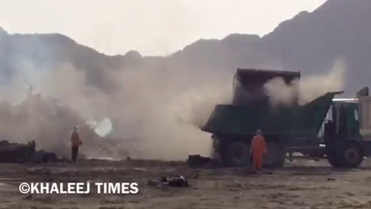 Fujairah's Friday Market reduced to ashes after massive fire