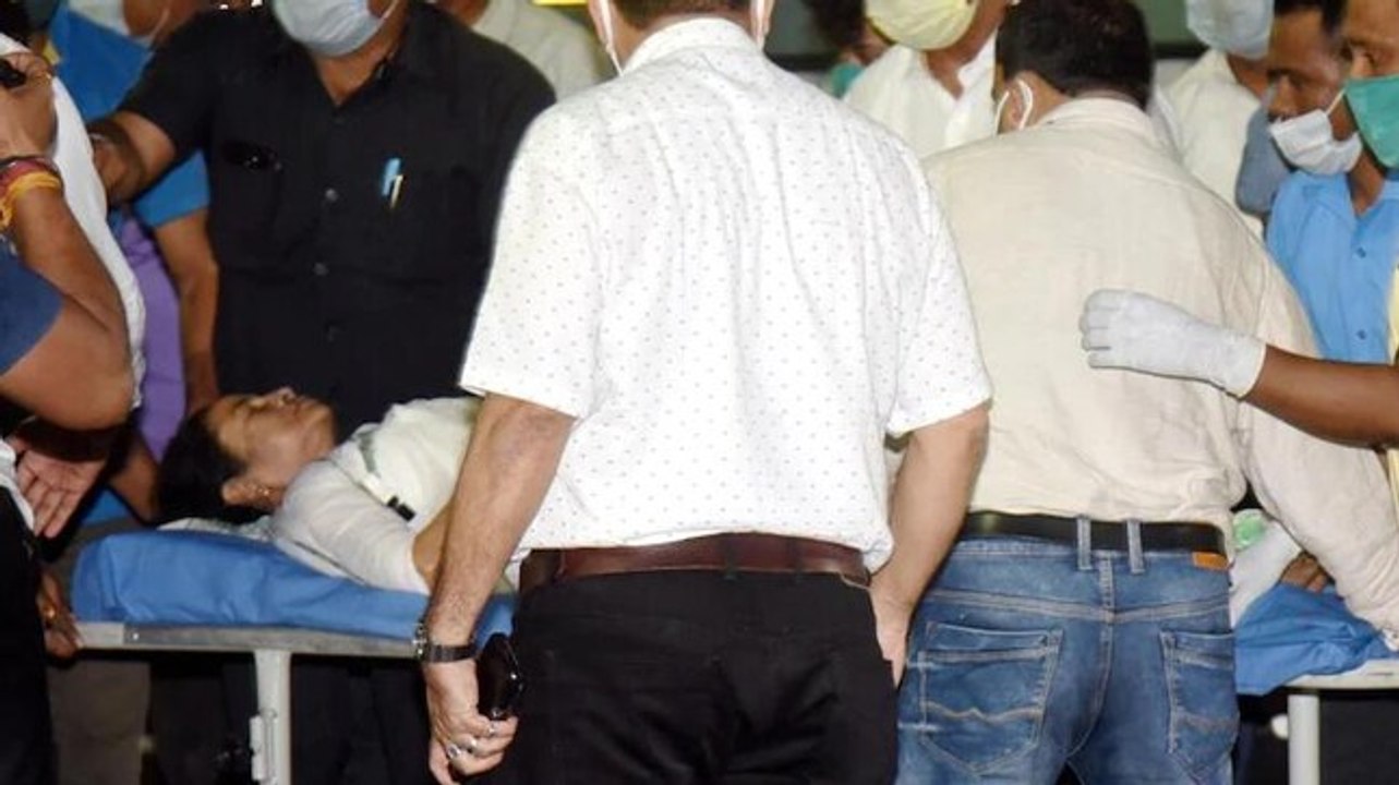 Watch: Mamata Banerjee suffers fractures on ankle and toe
