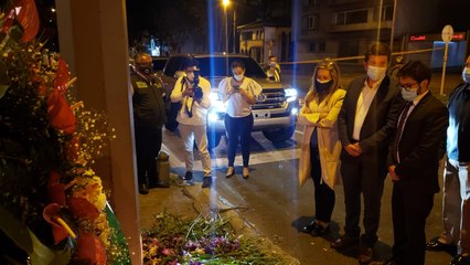 Homenaje a policía asesinado en norte de Bogotá