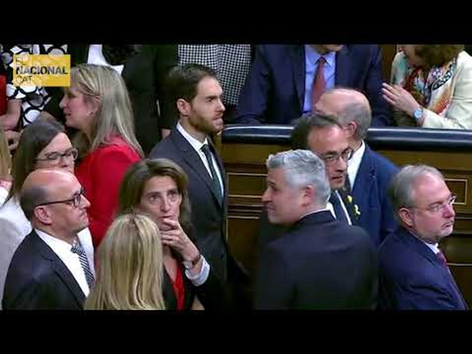 Els presos independentistes parlen amb altres diputats al Congrés