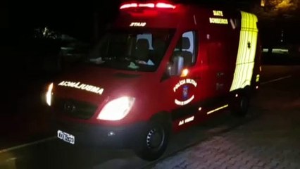 Idosa cai dentro de banheiro e é socorrida pelo Siate