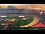 Himno de España en la Final de Copa del Rey: Barcelona - Valencia