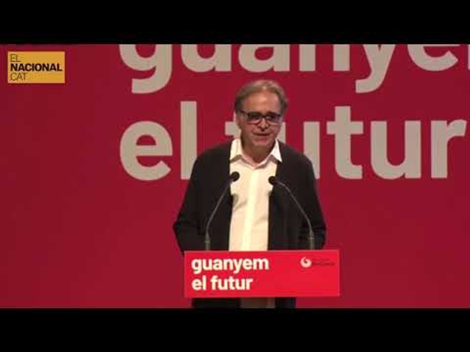 Joan Subirats, valora la participació en les eleccions i augura una "nit llarga".