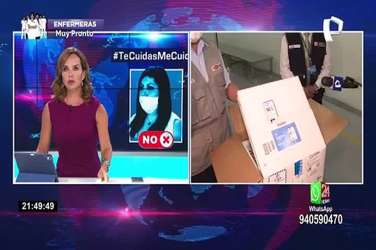 Pfizer: 117 mil vacunas llegaron a Perú a través de Covax Facility