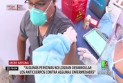 Algunas personas no logran desarrollar anticuerpos de algunas enfermedades, según investigador de la UNMSM