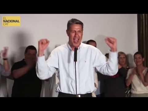 El candidat del PP a Badalona, Xavier Garcia Albiol, valora els resultats del 26-M