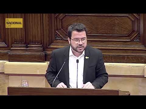 Pere Aragonès exigeix a l'Estat que retiri el control financer a la Generalitat