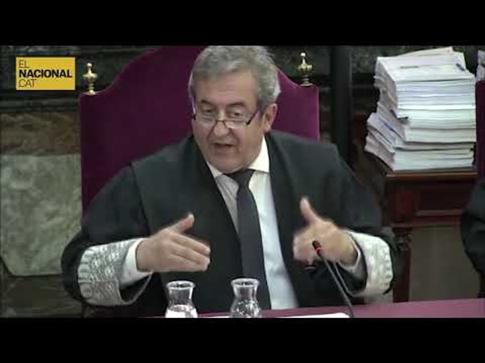 JUDICI PROCÉS | Javier Zaragoza qualifica de "cop d'estat" els fets que es jutgen al Suprem