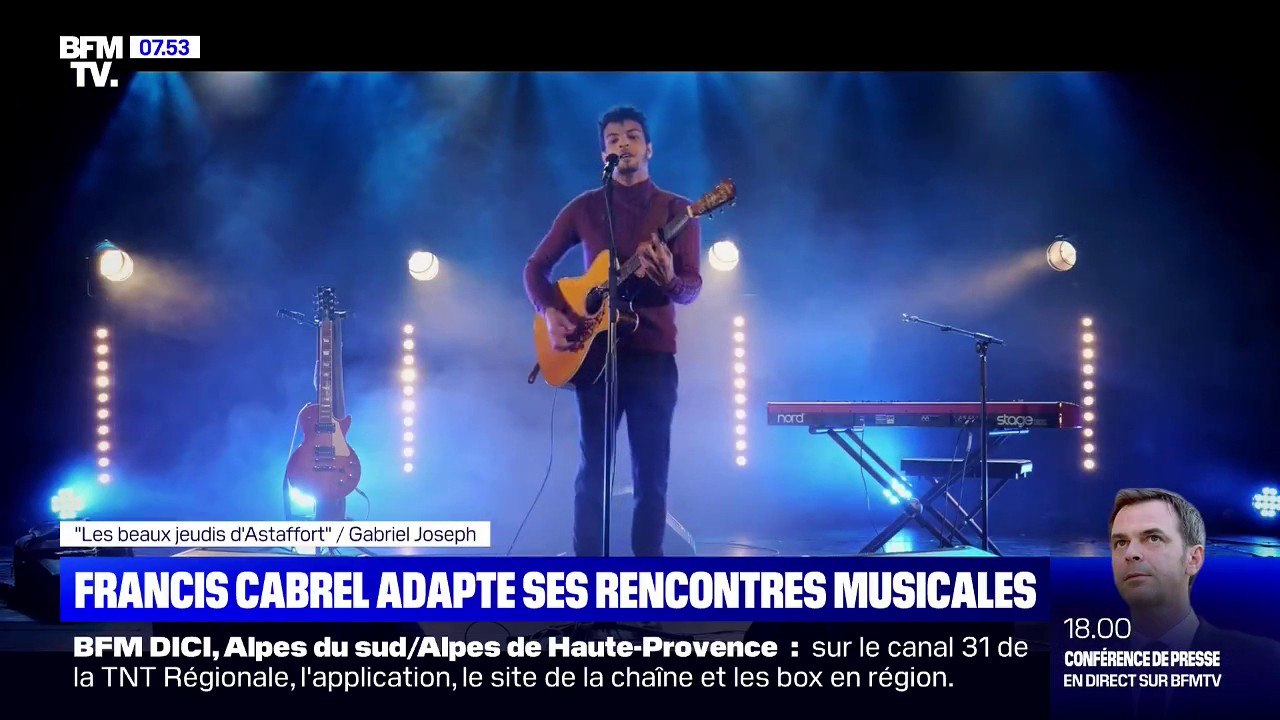 Francis Cabrel adapte ses ateliers de création musicale