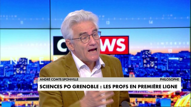 André Comte-Sponville : «Le travail des professeurs aujourd’hui est admirable et de plus en plus difficile. C’est effrayant»