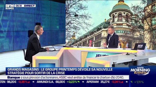 Jean-Marc Bellaiche (Printemps): Printemps dévoile sa nouvelle stratégie pour sortir de la crise - 11/03