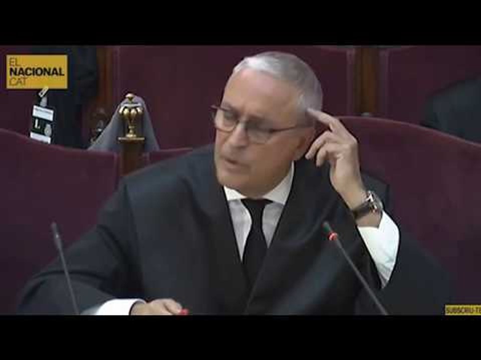 JUDICI PROCÉS | Melero: "Forn només va rebre una notificació del Constitucional i la va desobeir"