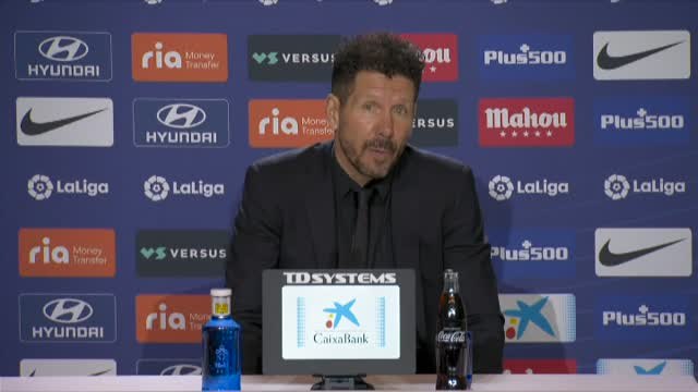 Simeone: La segunda vuelta es muy difícil y hemos logrado una victoria importante