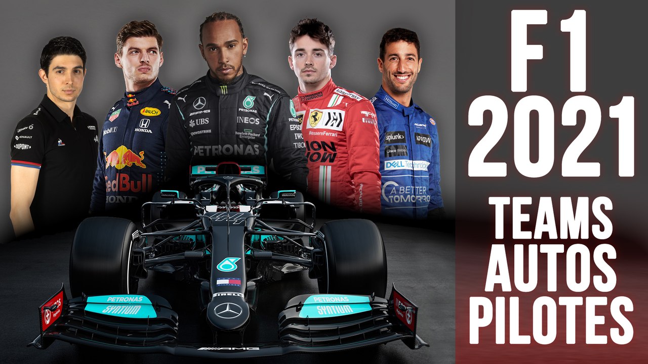F1 2021, les teams, autos et pilotes